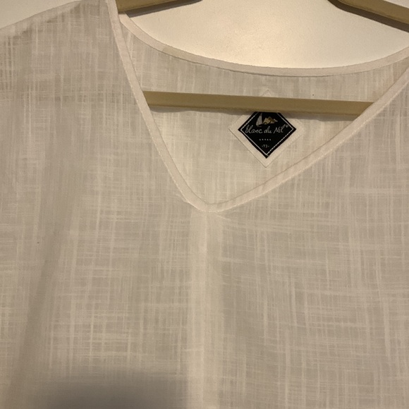 Blanc du Nil sleeveless top - Picture 3 of 6